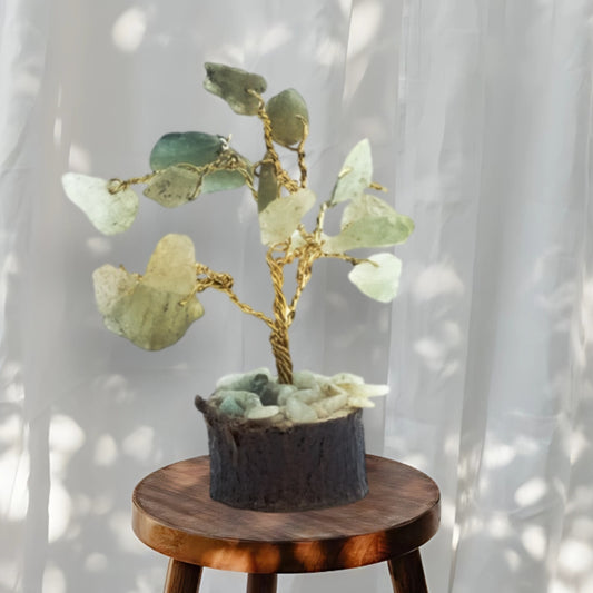 Green Aventurine 15 Beads Small Tree