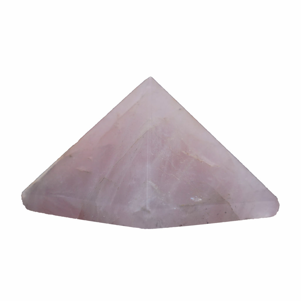 Rose Quartz Crystal Small Pyramid