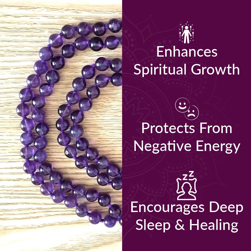 Amethyst Mala