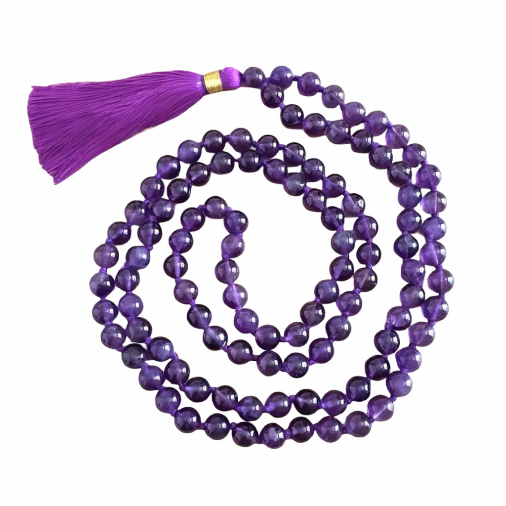 Amethyst Mala