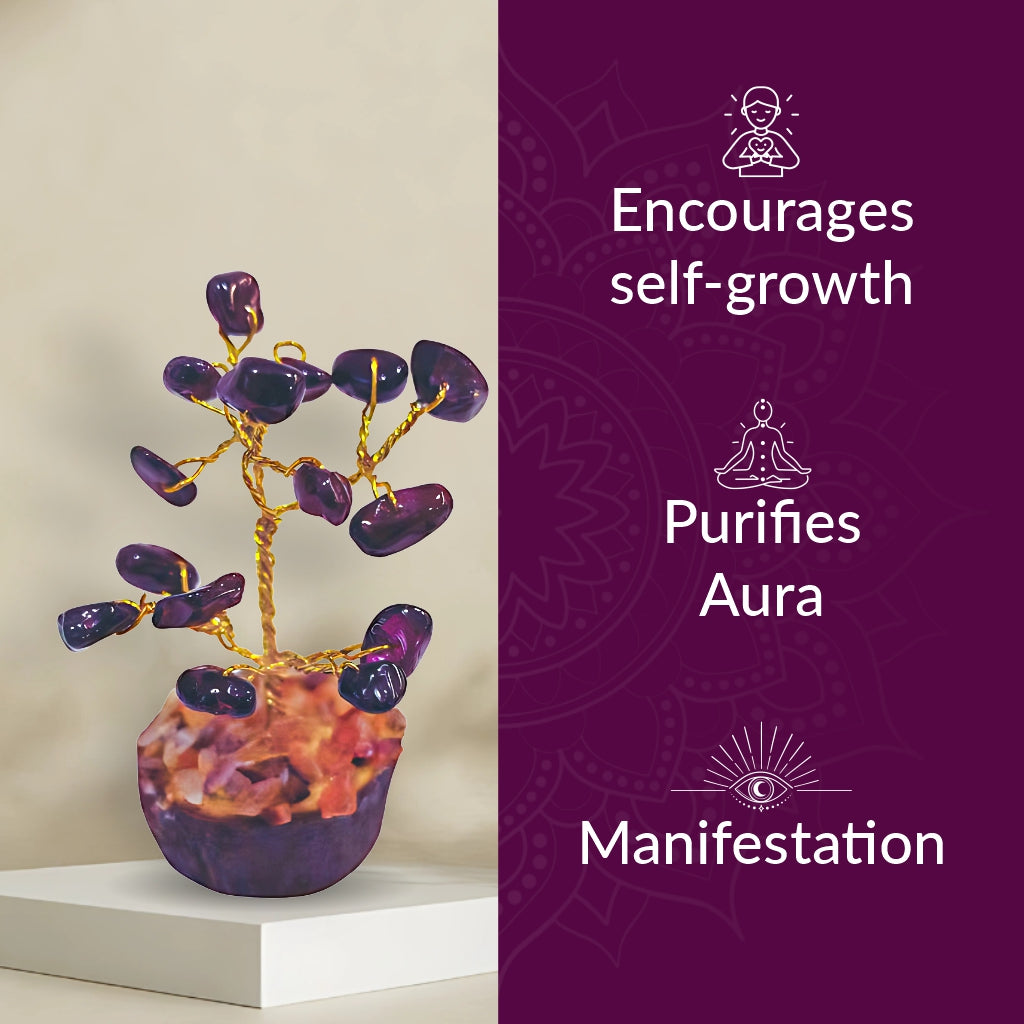 Red Garnet 15 Beads Small Tree