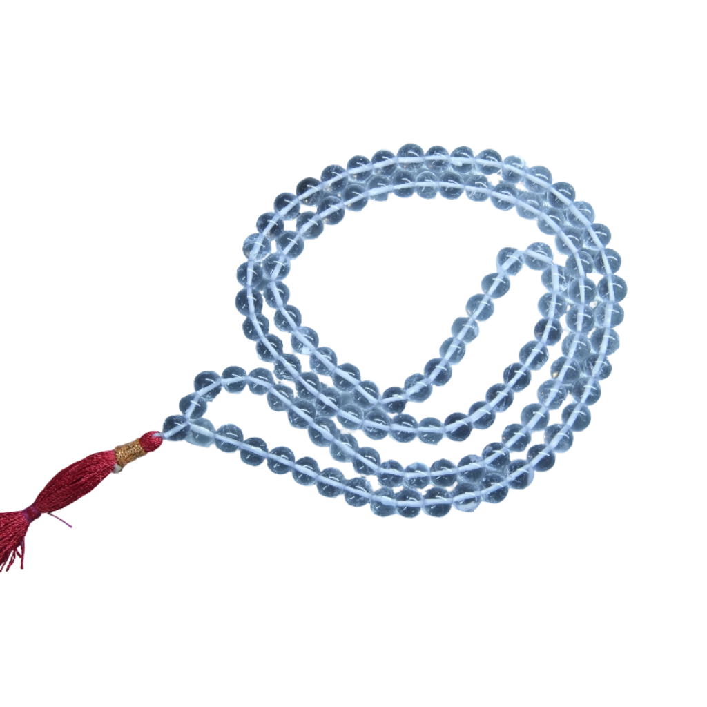 Clear Quartz 108 Beads Mala