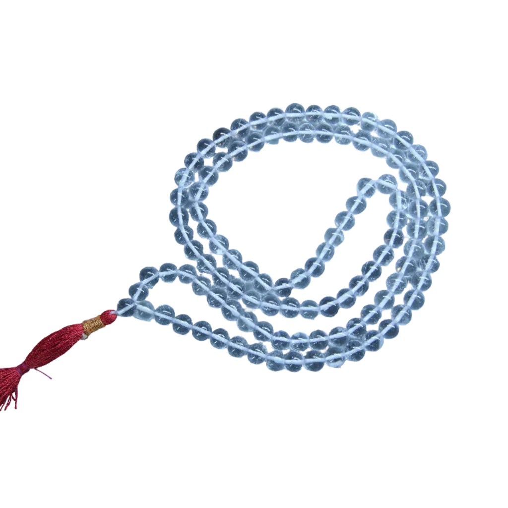 Clear Quartz 108 Beads Mala