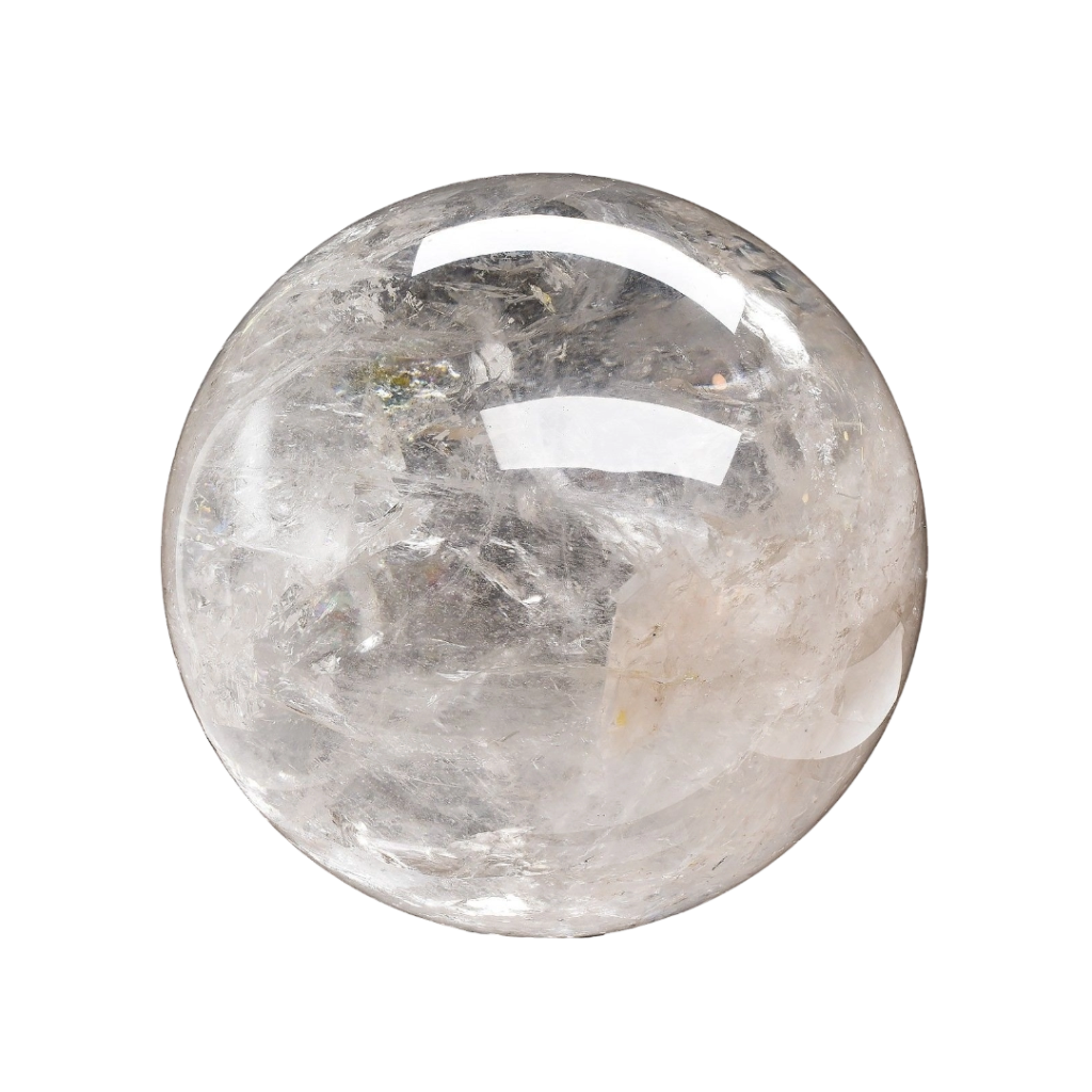 Clear Quartz Crystal Ball