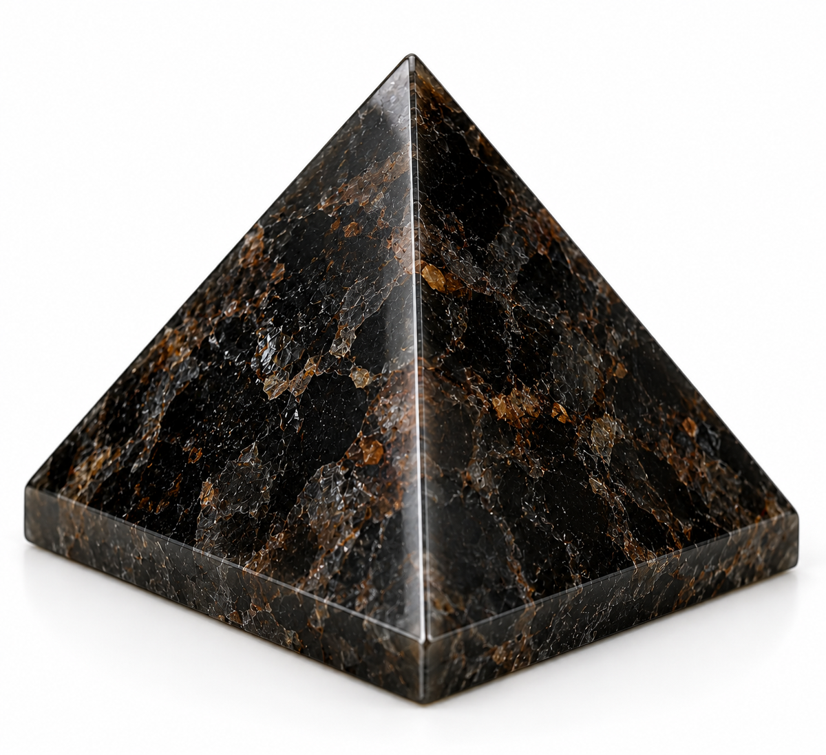 Melanite Pyramid Medium