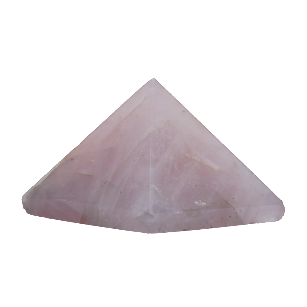 Rose Quartz Crystal Small Pyramid