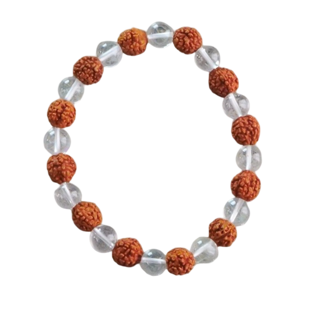 Rudraksh Crystal Bracelet