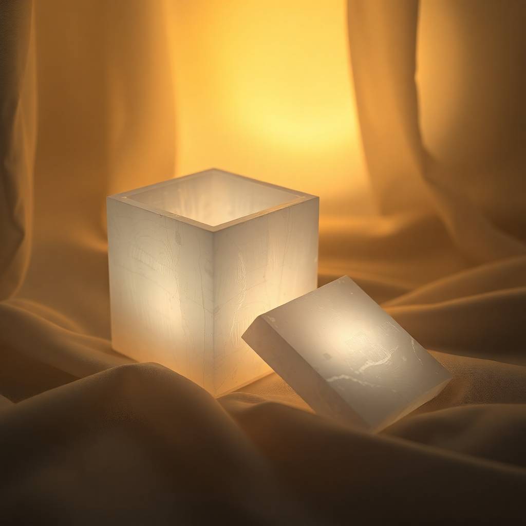 Selenite Wish Box