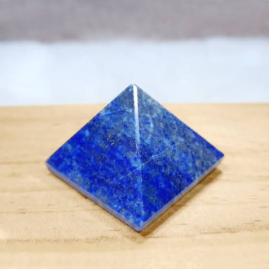 Lapis Lazuli Blue Pyramid Small