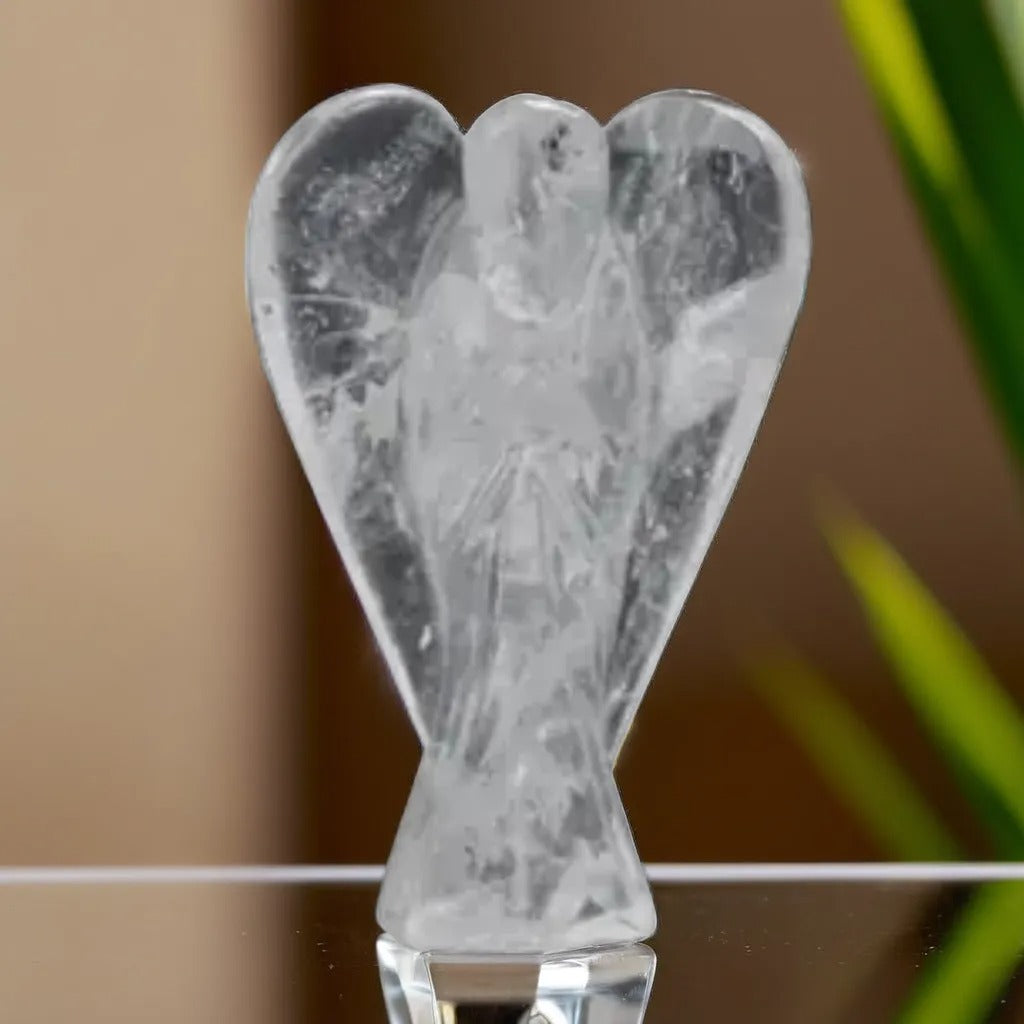 Clear Quartz Small Angel