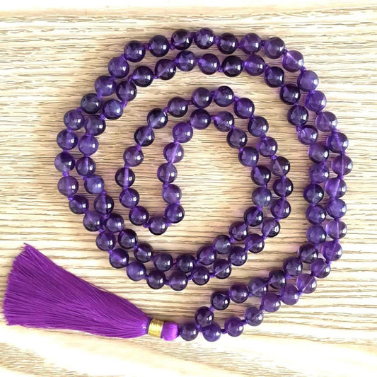 Amethyst Mala