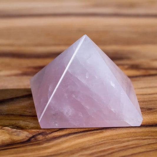 Rose Quartz Medium Pyramid