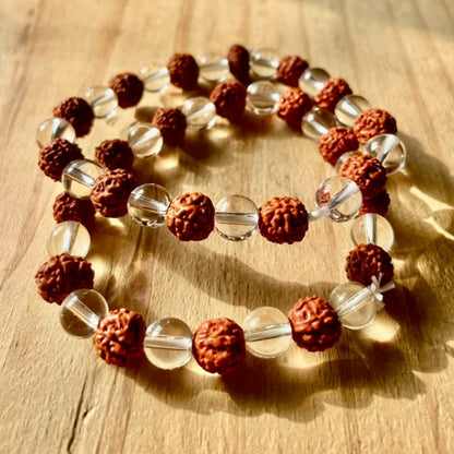 Rudraksh Crystal Bracelet