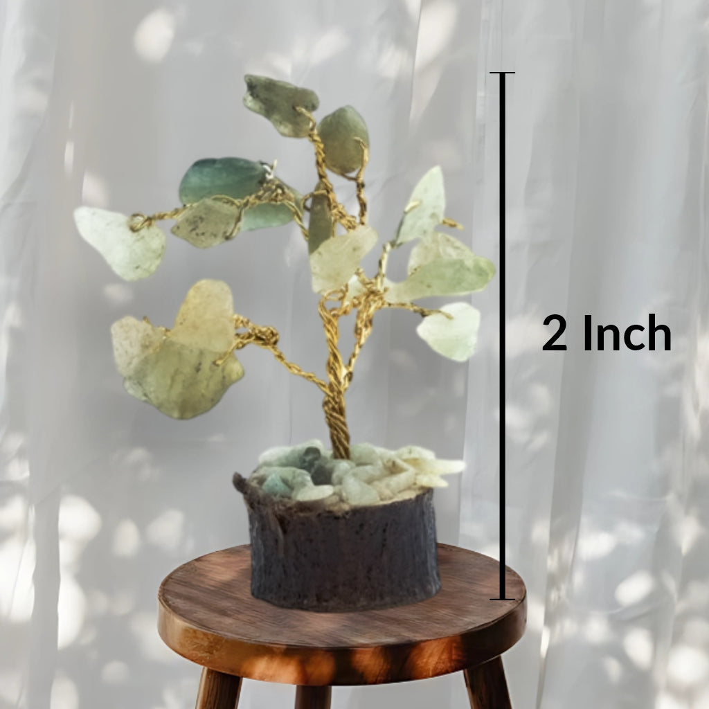 Green Aventurine 15 Beads Small Tree