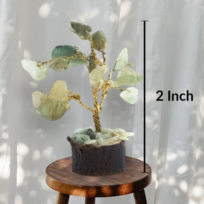 Green Aventurine 15 Beads Small Tree