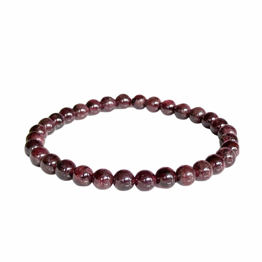 Garnet Crystal Bracelet