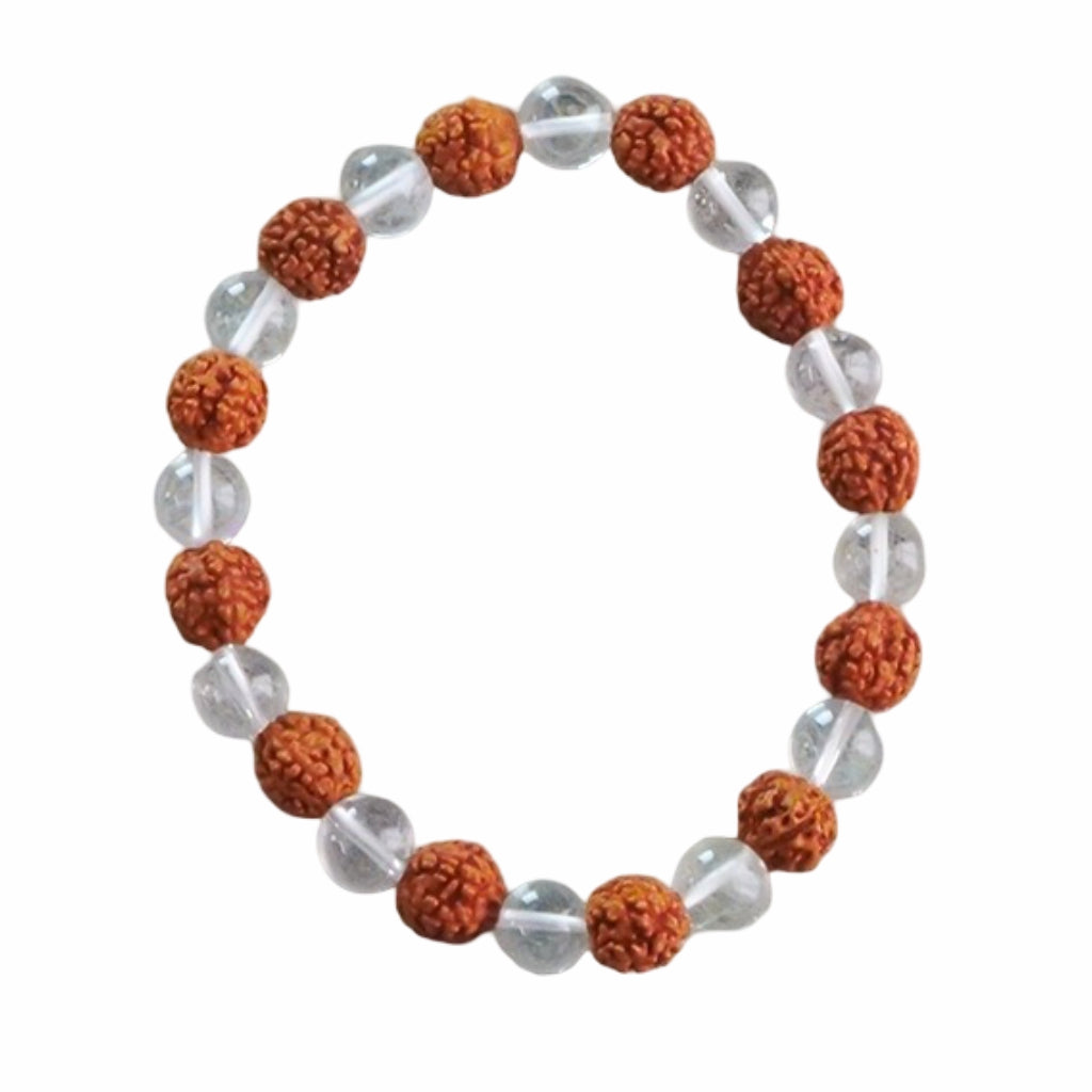 Rudraksh Crystal Bracelet