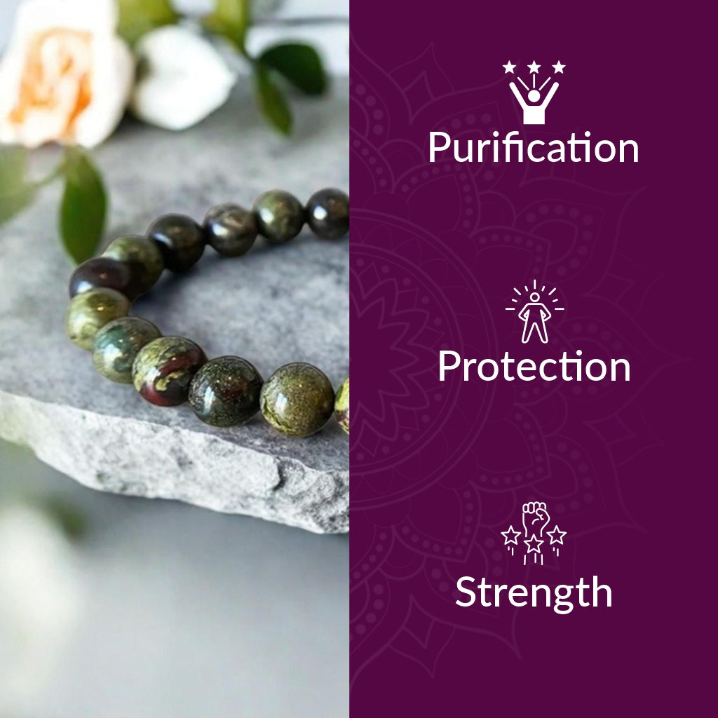 Blood Stone Bracelet