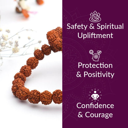 Rudraksh Bracelet (Small beads)