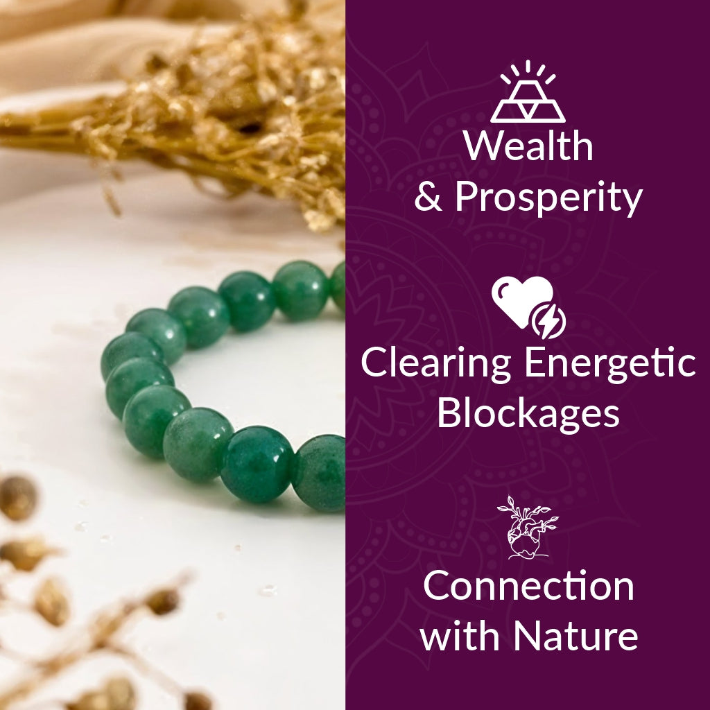 Green Aventurine Crystal Bracelet
