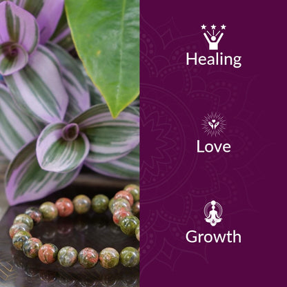 Unakite Bracelet