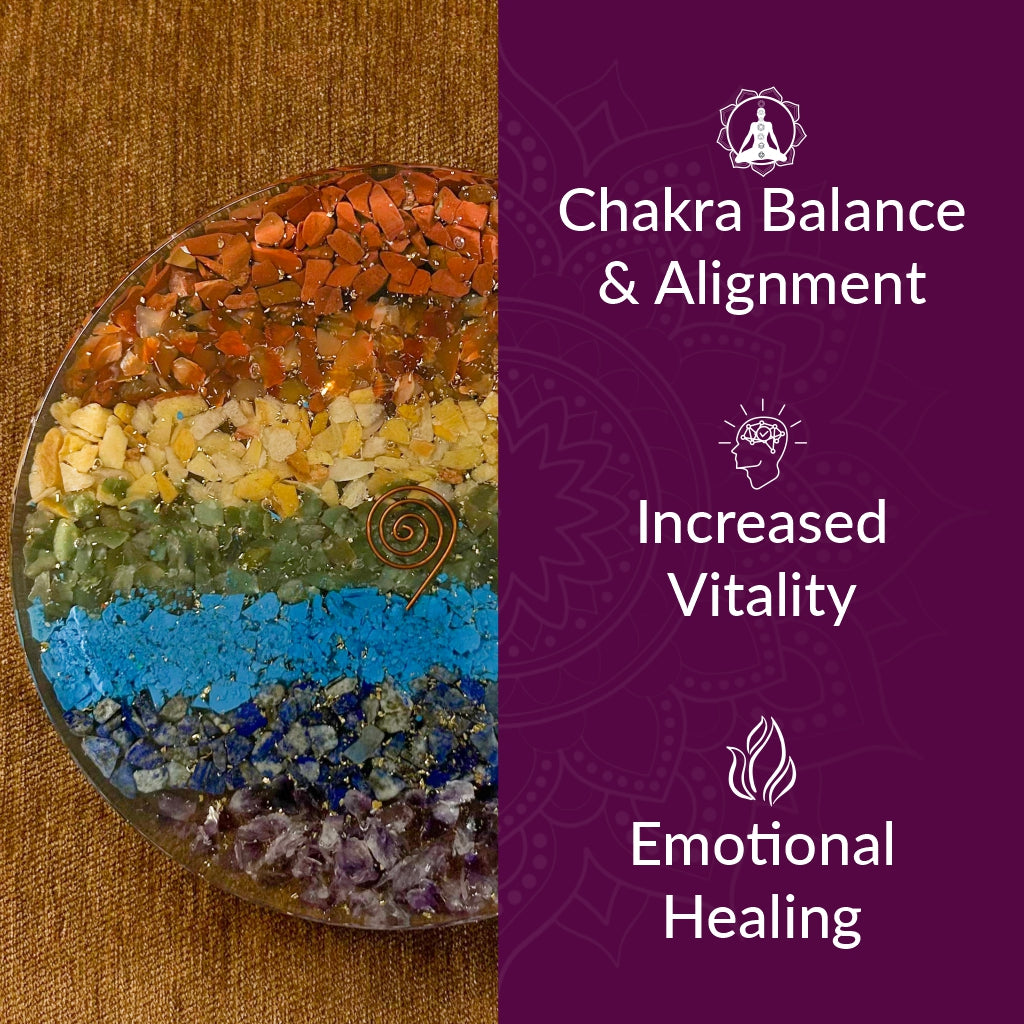 7 Chakra Plate