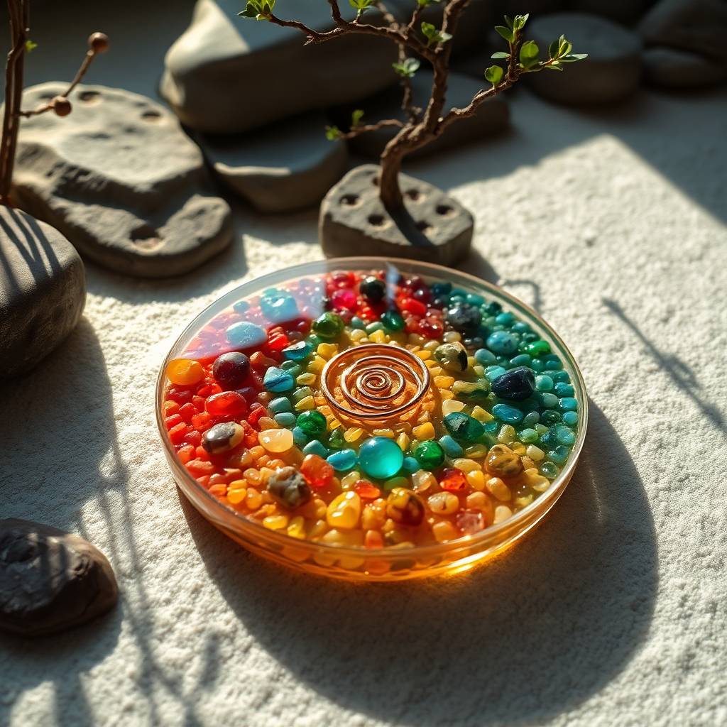 7 Chakra Plate
