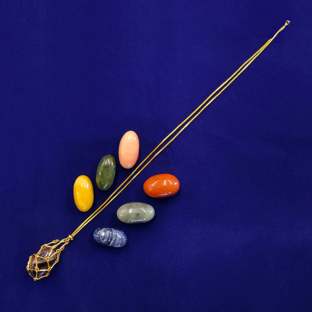 7 Chakra Stone Pendant