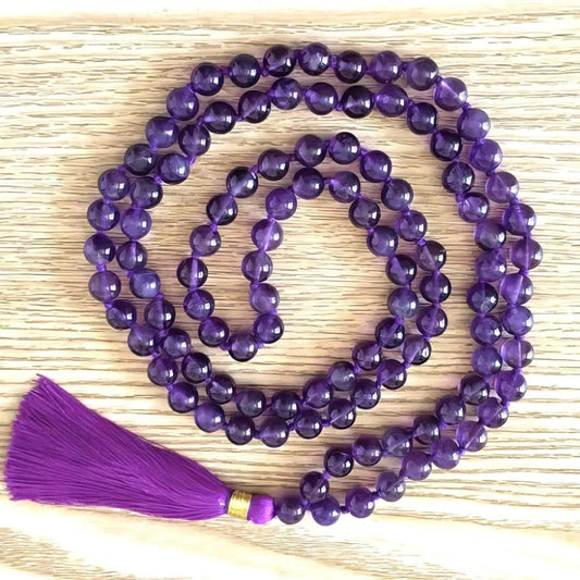 Amethyst Mala