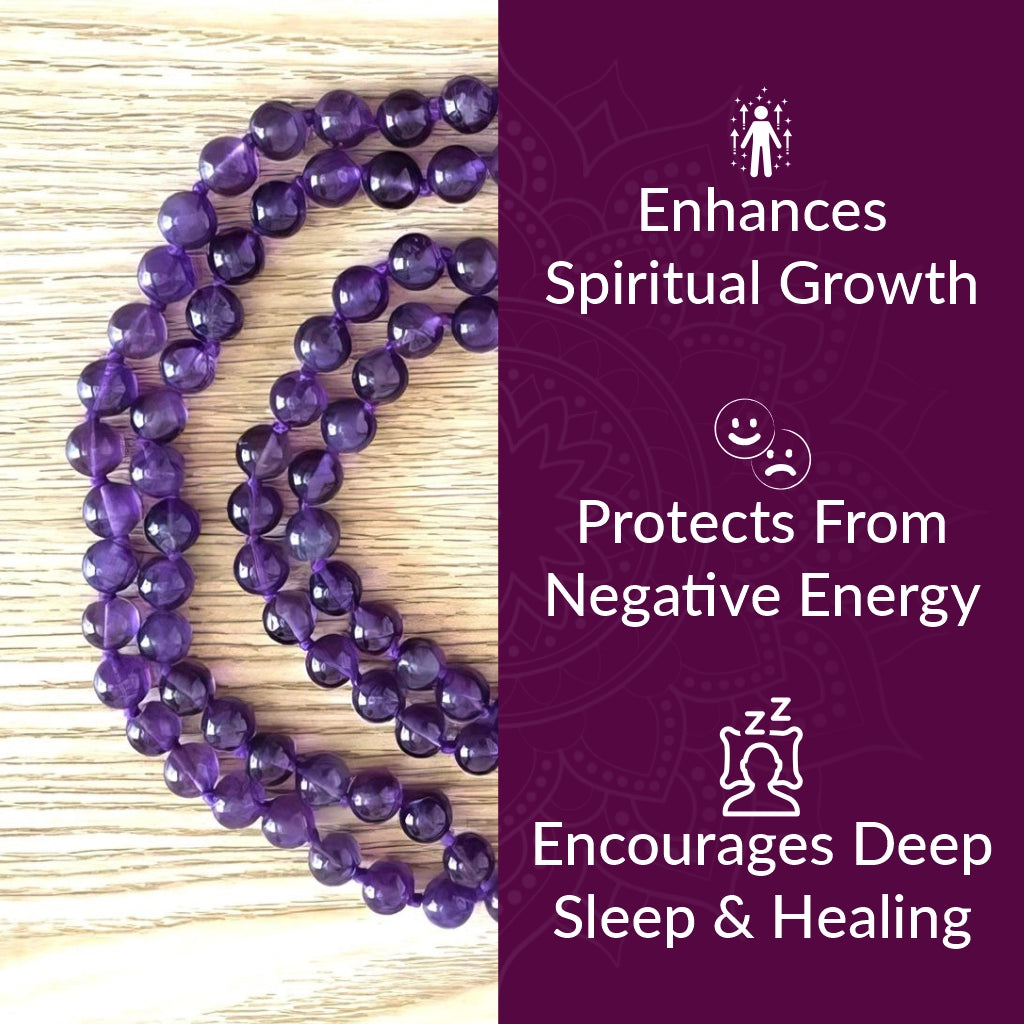 Amethyst Mala