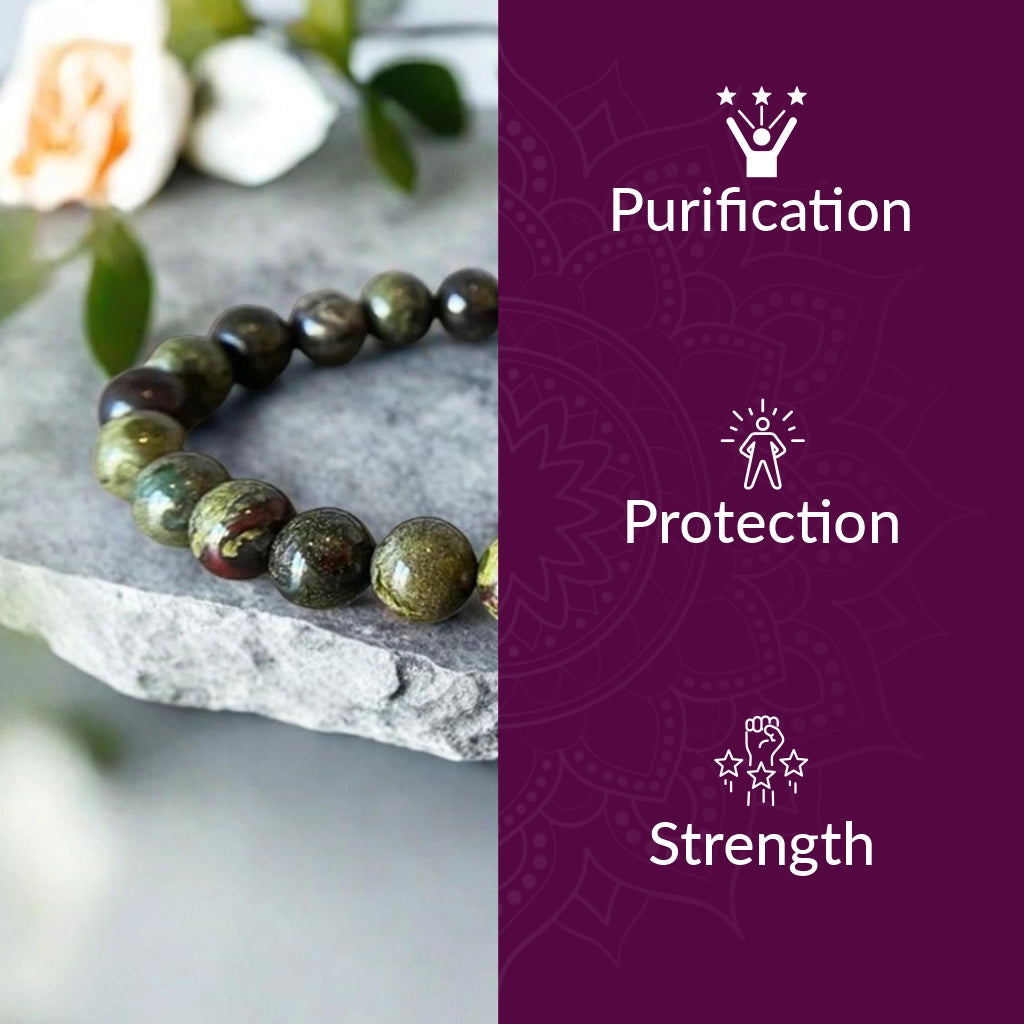 Blood Stone Bracelet