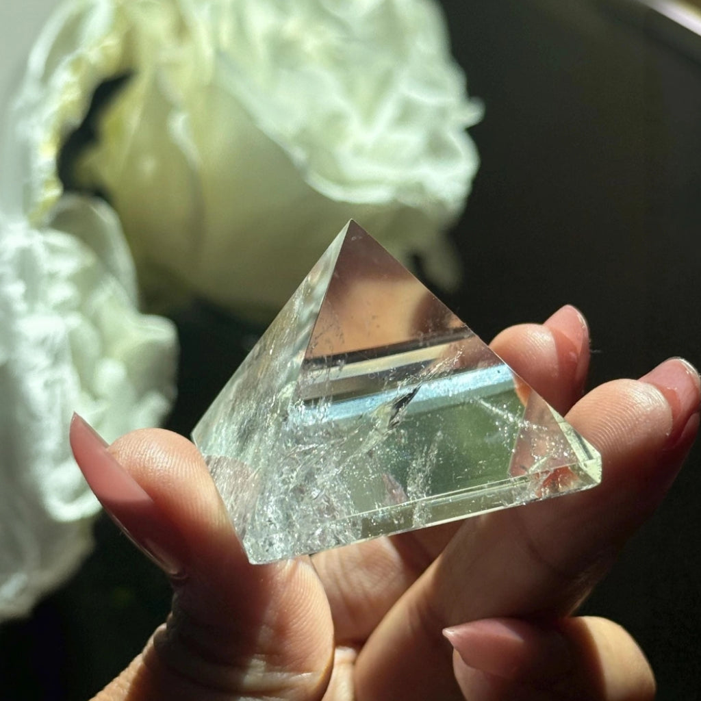 Clear Quartz Small Pyramid