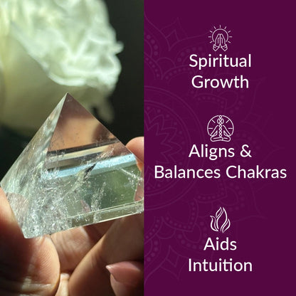 Clear Quartz Small Pyramid