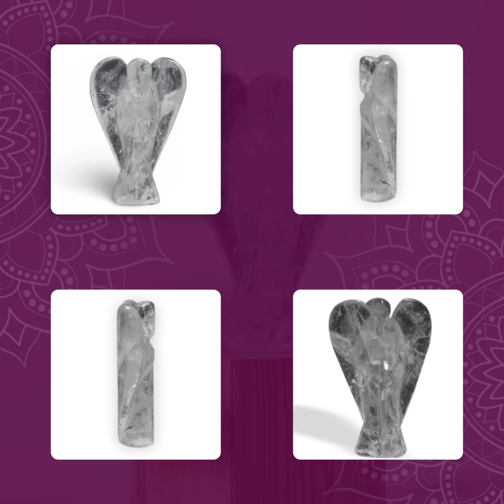 Clear Quartz Small Angel