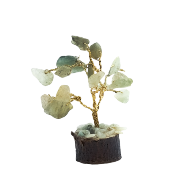 Green Aventurine 15 Beads Small Tree