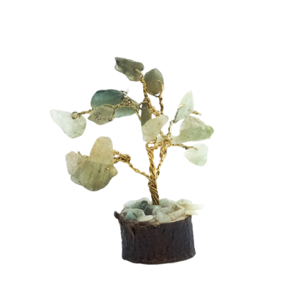 Green Aventurine 15 Beads Small Tree