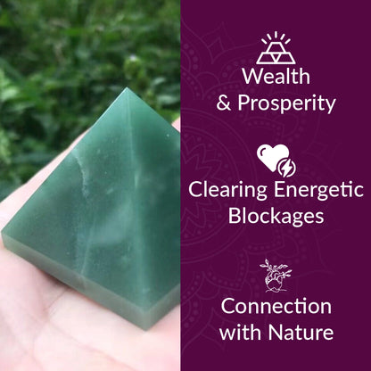 Green Aventurine Medium Pyramid