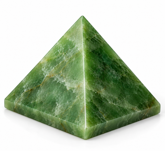 Green Jade Pyramid – Medium