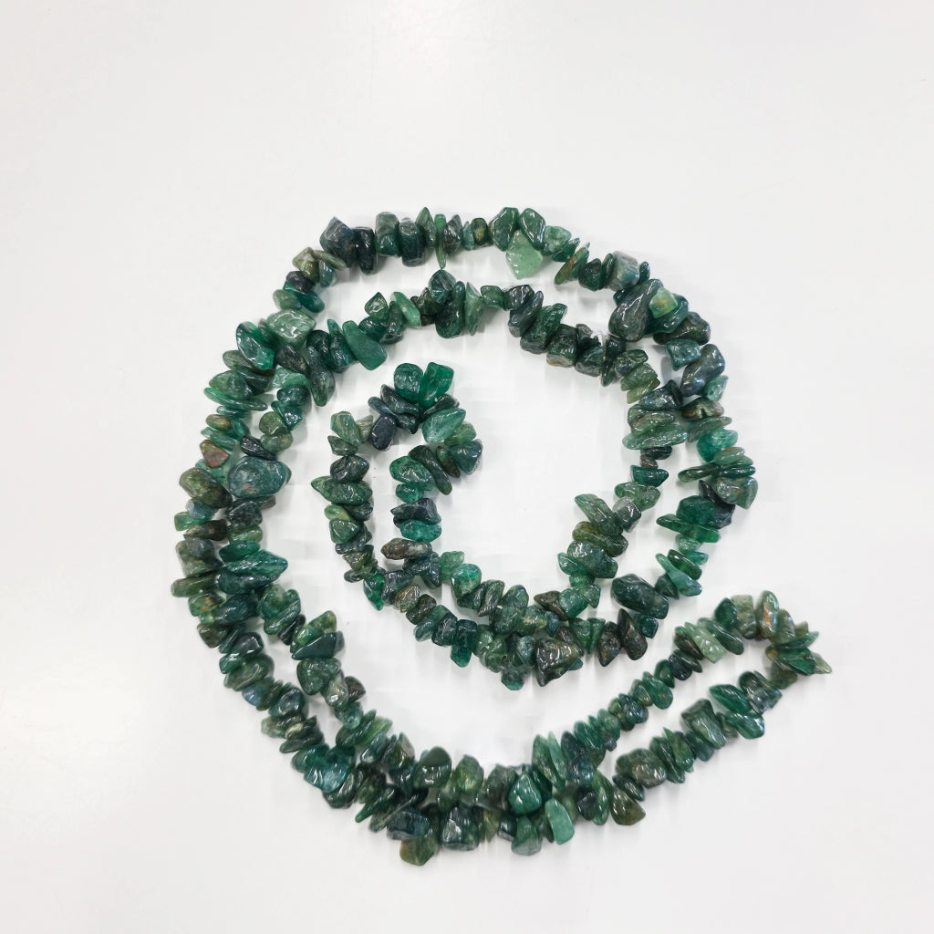Green Jade Uncut Mala