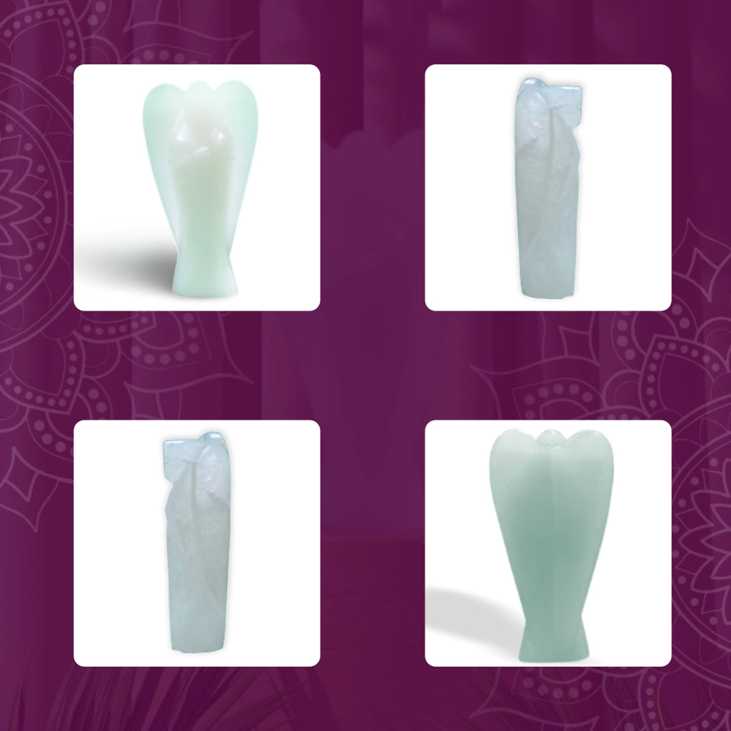 Green Aventurine Small Angel