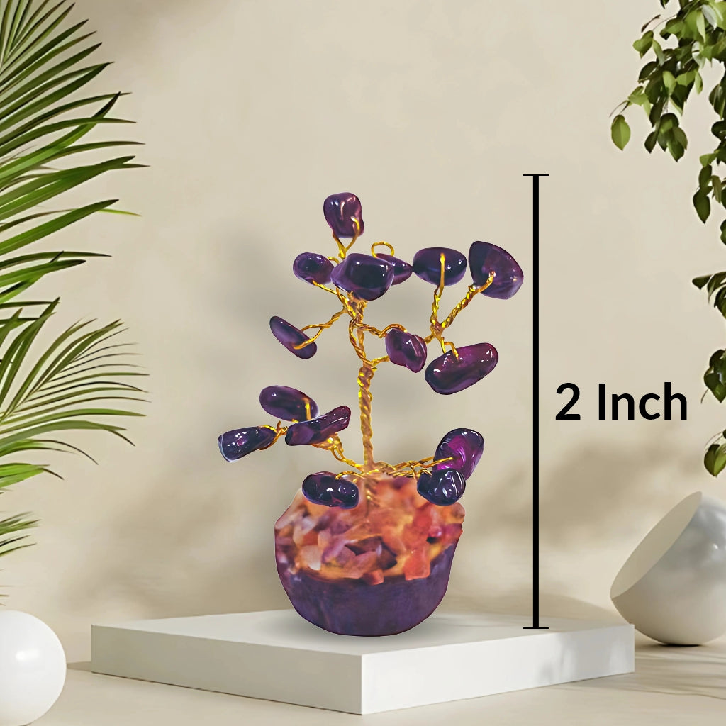 Red Garnet 15 Beads Small Tree