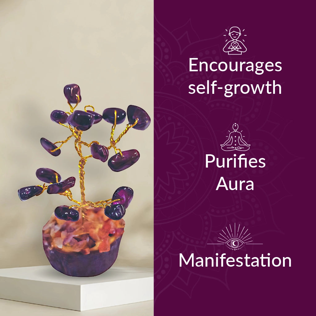 Red Garnet 15 Beads Small Tree