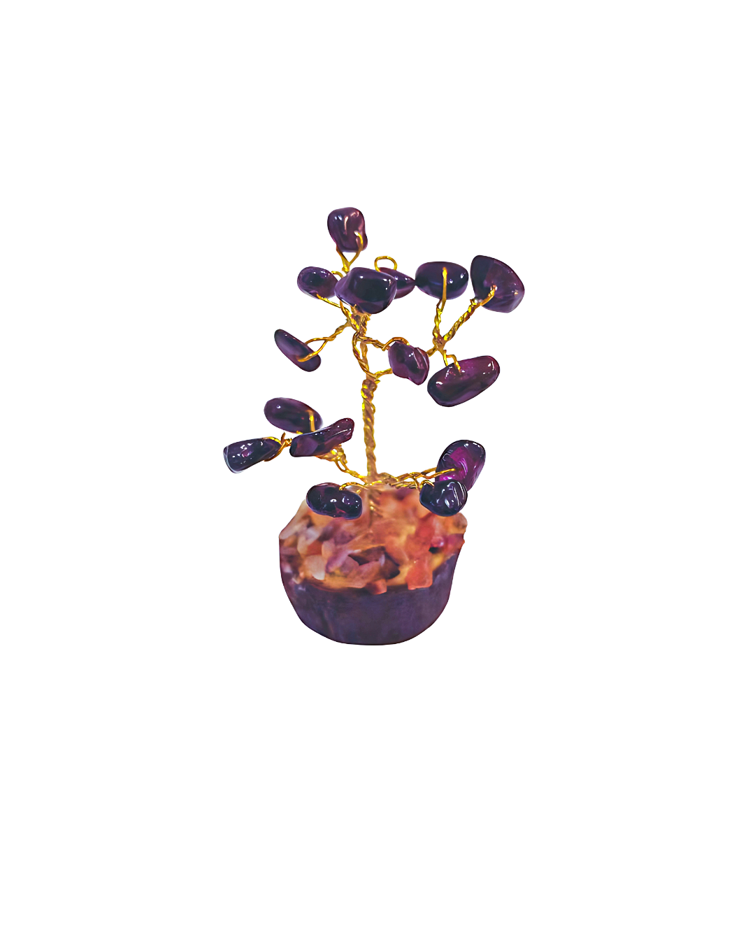 Red Garnet 15 Beads Small Tree