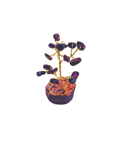 Red Garnet 15 Beads Small Tree