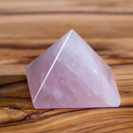 Rose Quartz Medium Pyramid