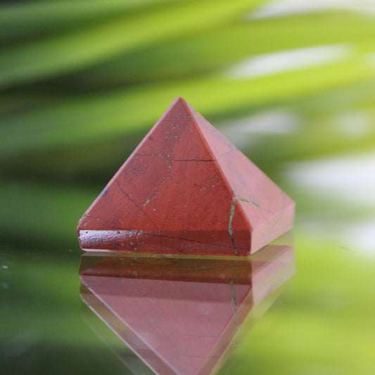 Red Jasper Pyramid Small